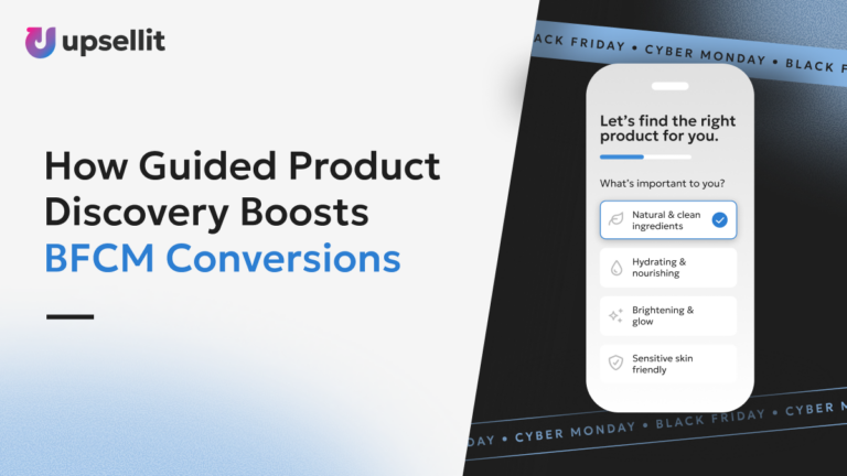 How Guided Product Discovery Boosts BFCM Conversions